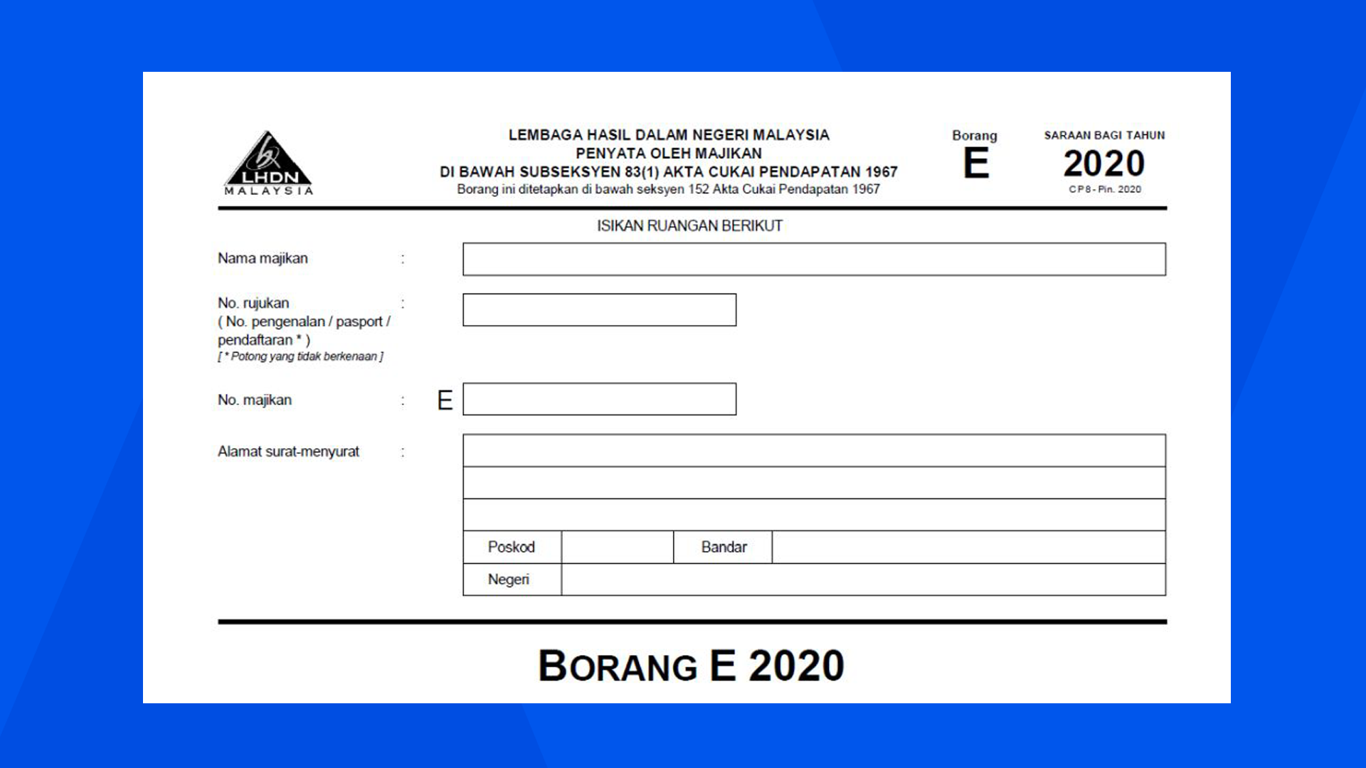 Ea Form Malaysia Explanation