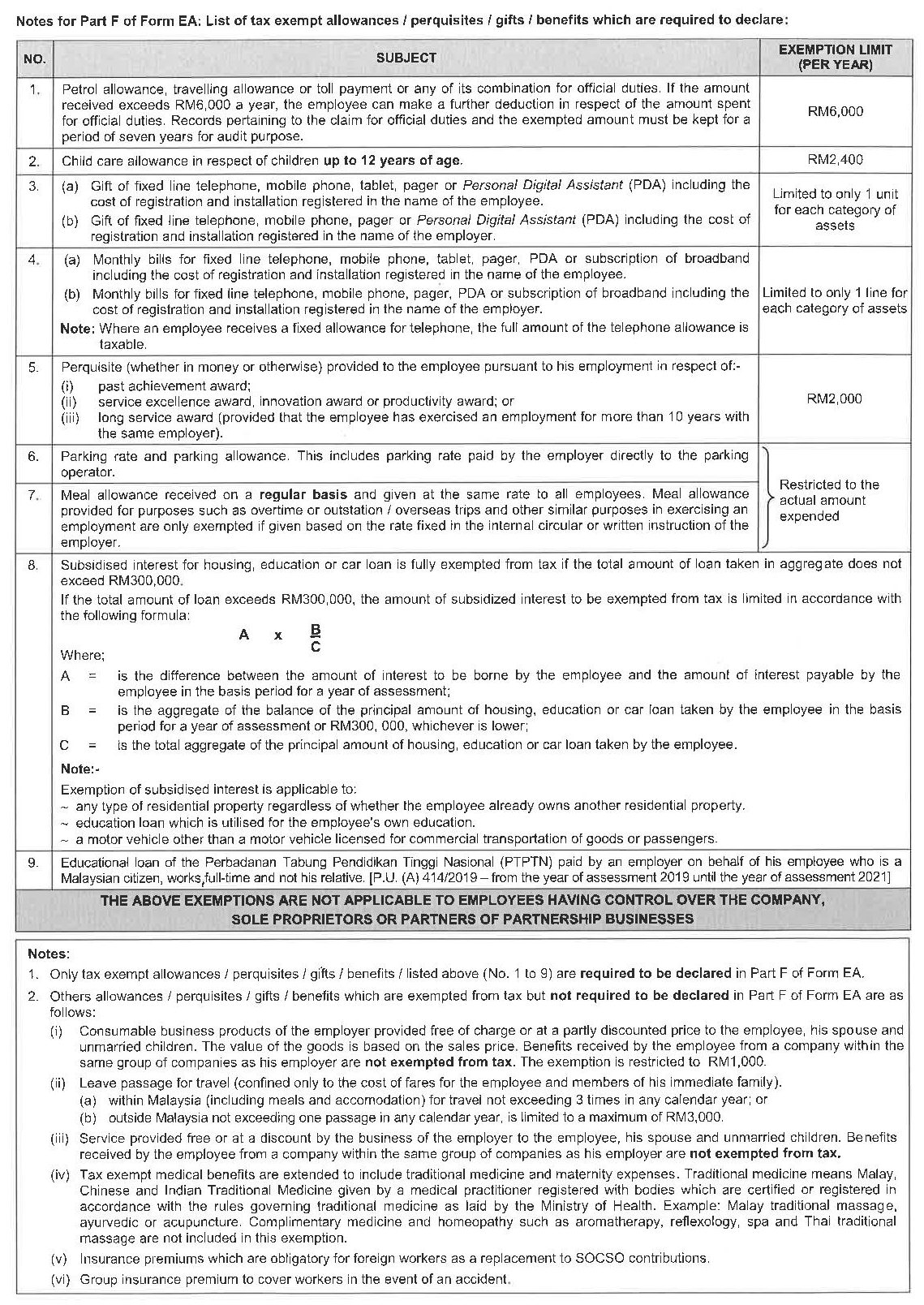 Understanding Of EA Form CLPC Group