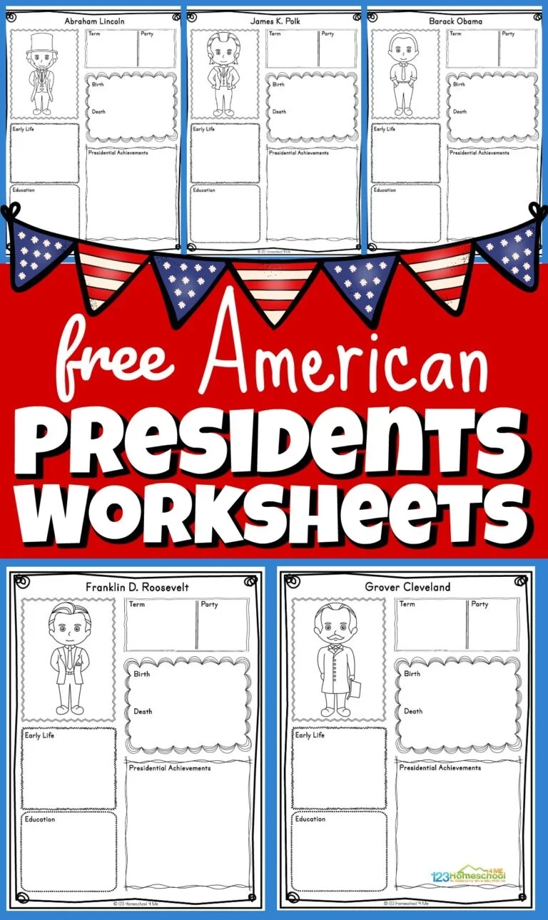 Free Printable History Worksheets For Kids