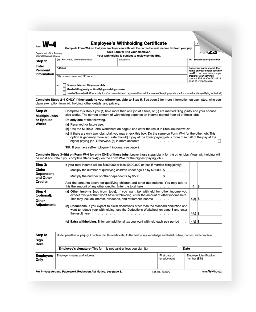 Useful IRS Forms Worksheets Library
