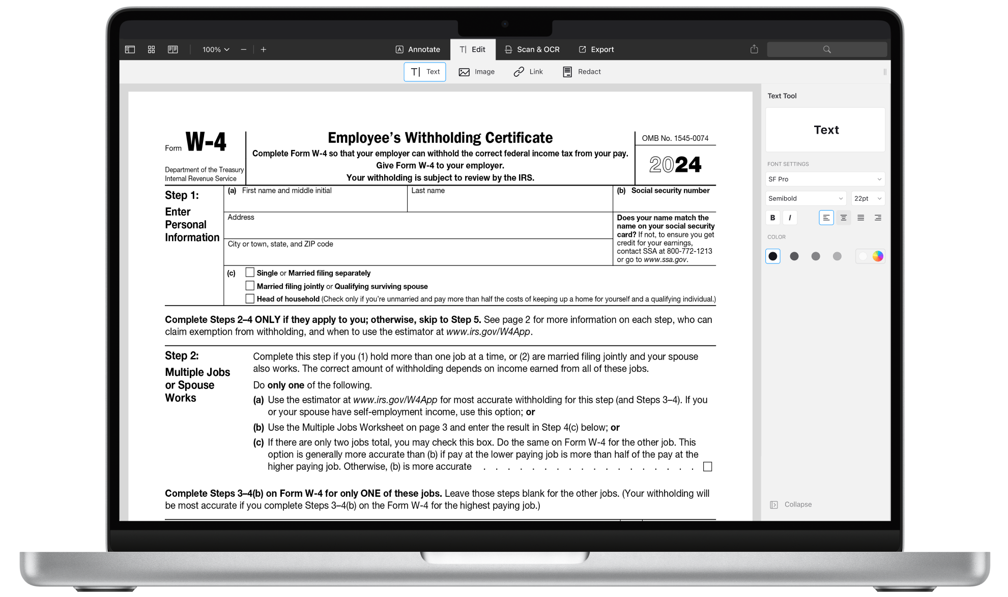 W 4 Form 2017 Templates Fillable amp Printable Samples For PDF 