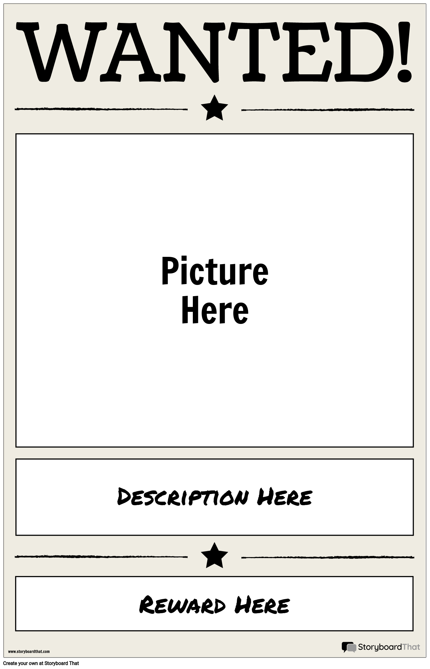 Wanted Poster Maker Free Templates For Custom Wanted Poster 
