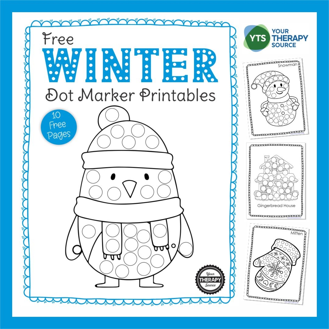 Dot Dot Painting Printables
