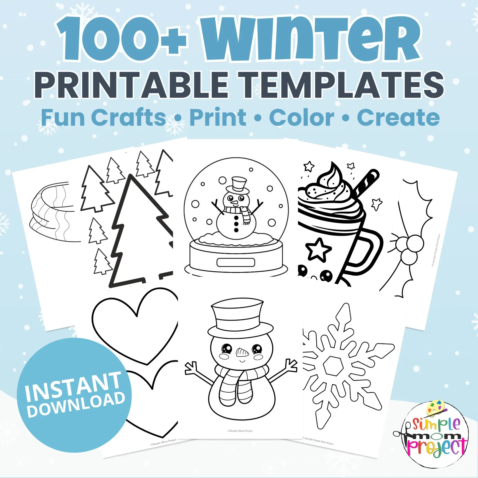 Printable Winter Templates