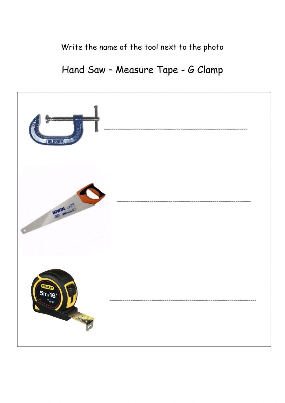 WOODSHOP WOODWORKING VOCABULARY JUMBLE PUZZLE TPT Worksheets 