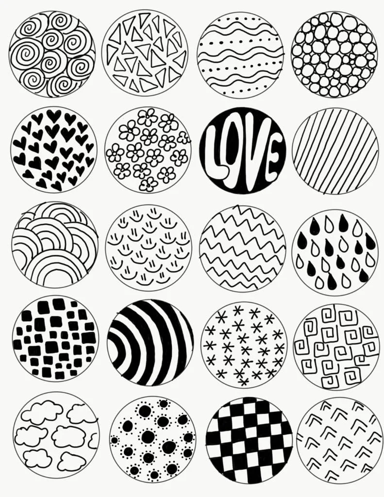 Zentangle Art For Kids Project